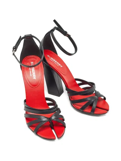Pre-owned Burberry Hove Ankle-strap Sandals