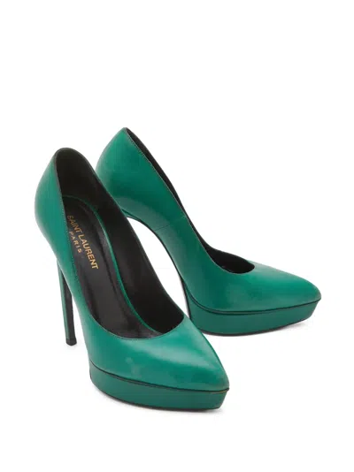 Pre-owned Saint Laurent Platform Stiletto Heels