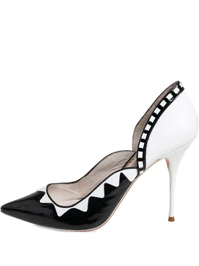 Pre-owned Sophia Webster  110mm D'orsay Pointed-toe Pumps
