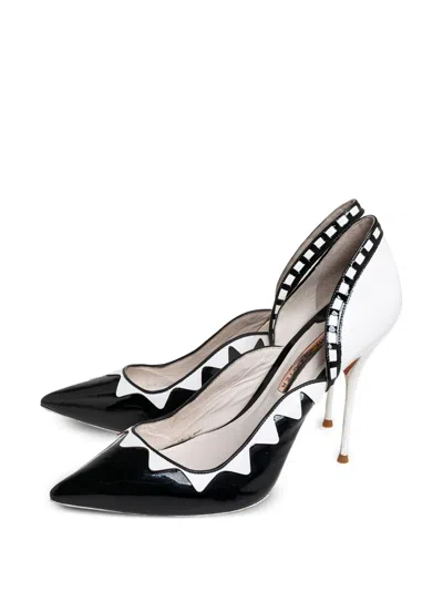 Pre-owned Sophia Webster  110mm D'orsay Pointed-toe Pumps