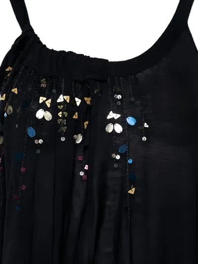 Pre-owned Kenzo Sequin-embellished Tank Top
