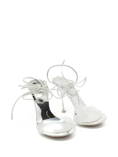 Pre-owned Gianvito Rossi  110mm Metallic Stiletto-heel Sandals