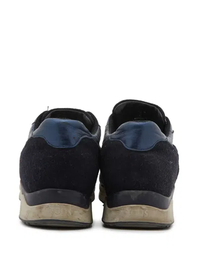 Pre-owned Tod's Vintage Mesh-panel Sneakers