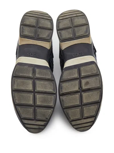 Pre-owned Tod's Vintage Mesh-panel Sneakers