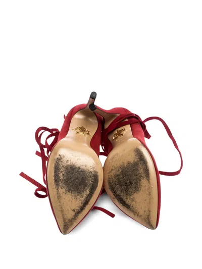 Pre-owned Charlotte Olympia 100mm Leather Pumps