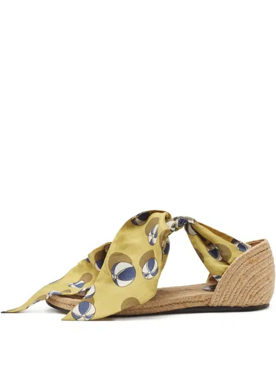 Pre-owned Gucci Printed Sandals
