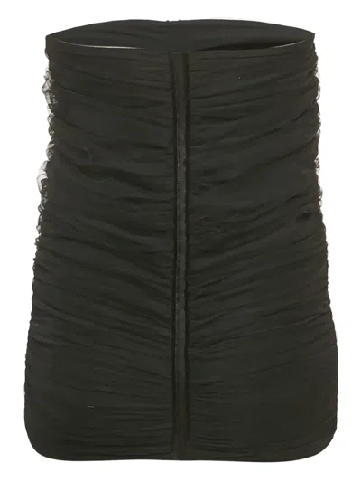 Pre-owned Elisabetta Franchi Ruched Strapless Top