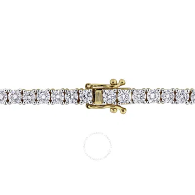 Created Forever 6 1/4ct Tw Lab-grown Diamond Tennis Bracelet In 14k Yellow Gold