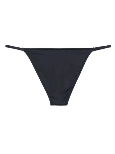 Paloma Wool Embellished Bikini Bottoms In Black