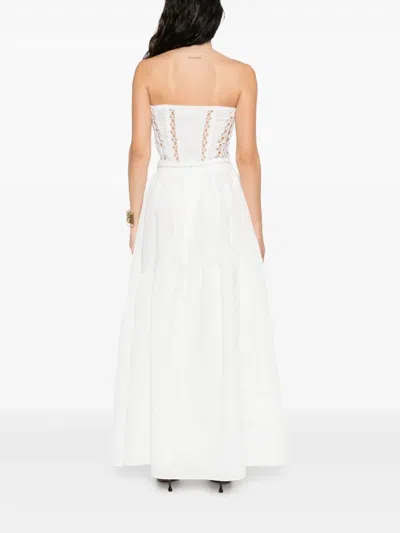 Aje Splendour Maxi Skirt In White