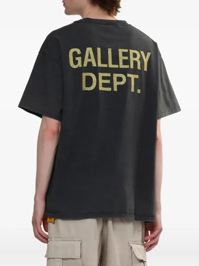 Gallery Dept. Mens Vintage Black Monster Tour Graphic-print Cotton-jersey T-shirt In Black