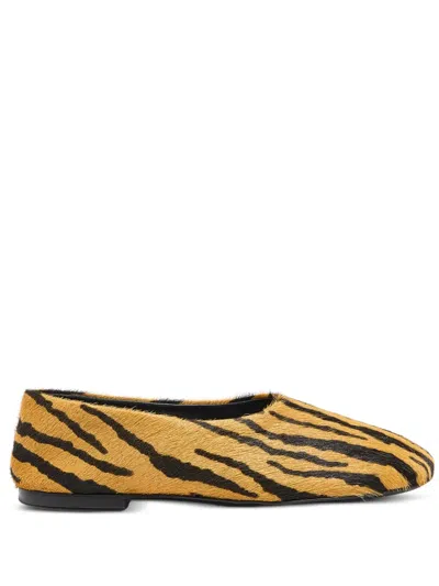 Proenza Schouler Glove Ballet Flats In Yellow