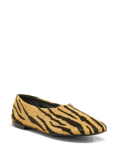 Proenza Schouler Glove Ballet Flats In Yellow