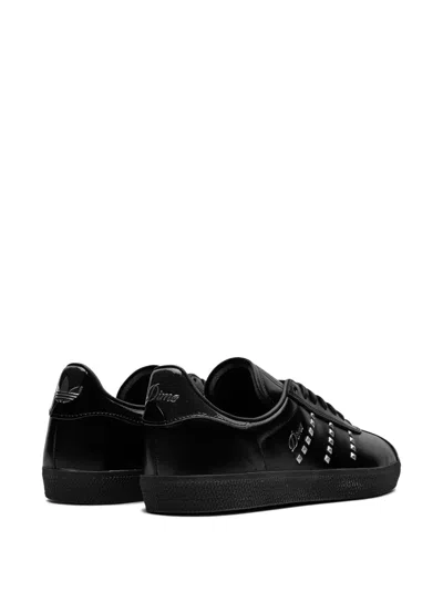 Adidas Originals X Dime Gazelle Adv "core Black/silver Metallic/carbon" Sneakers