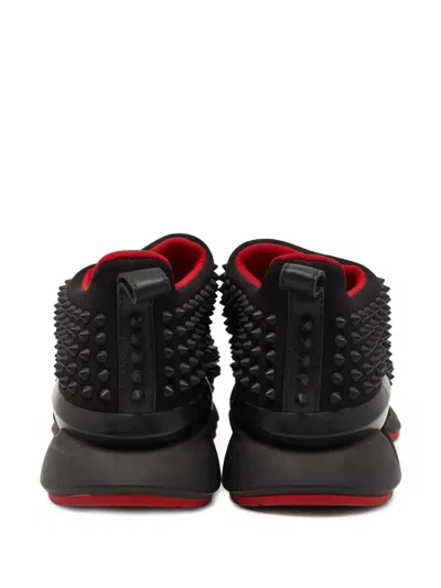 Pre-owned Christian Louboutin Spike Sock Sneakers