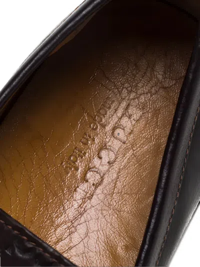 Pre-owned Gucci Leather Loafers