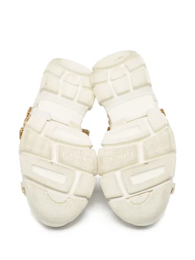 Pre-owned Gucci Crystal-embellished Sneakers