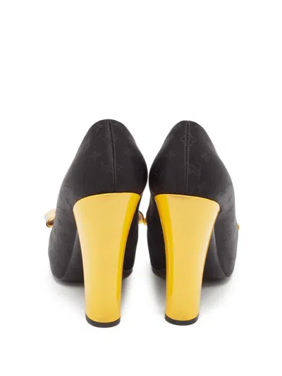 Pre-owned Louis Vuitton X Yayoi Kusama 120mm Bow-detail Pumps