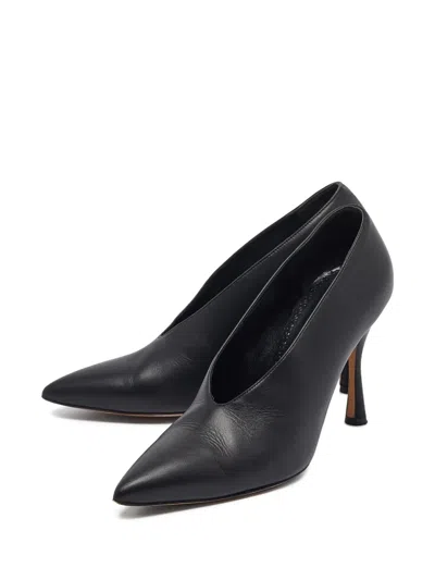 Pre-owned Manolo Blahnik  120mm Pointed-toe Heels