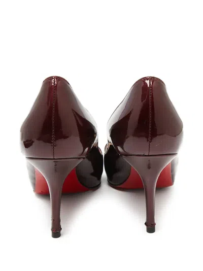 Pre-owned Christian Louboutin 80mm Leather Sandals