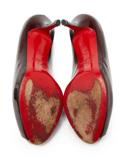 Pre-owned Christian Louboutin 80mm Leather Sandals