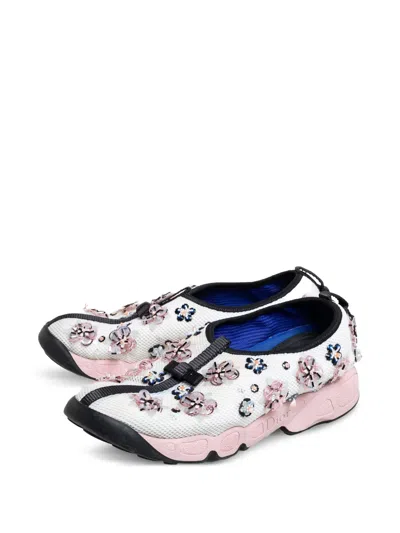Pre-owned Dior 2014 Embellished Sneakers