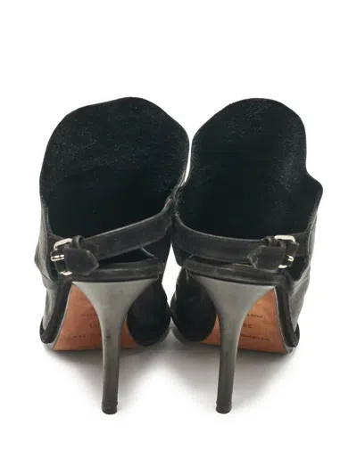 Pre-owned Balenciaga 110mm Leather Mules