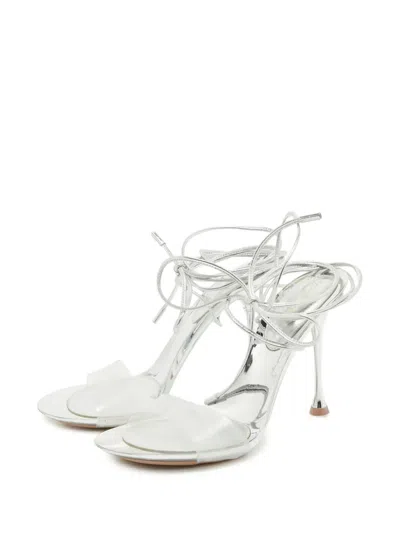 Pre-owned Gianvito Rossi  110mm Transparent-strap Sandals