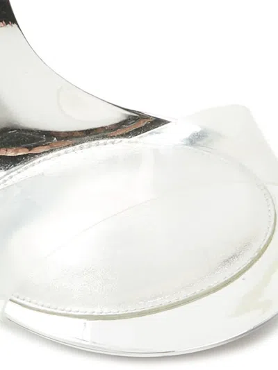 Pre-owned Gianvito Rossi  110mm Transparent-strap Sandals