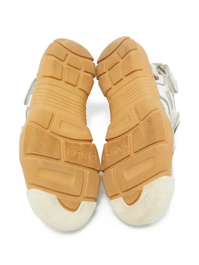 Pre-owned Gucci Tinsel Sports Sandals