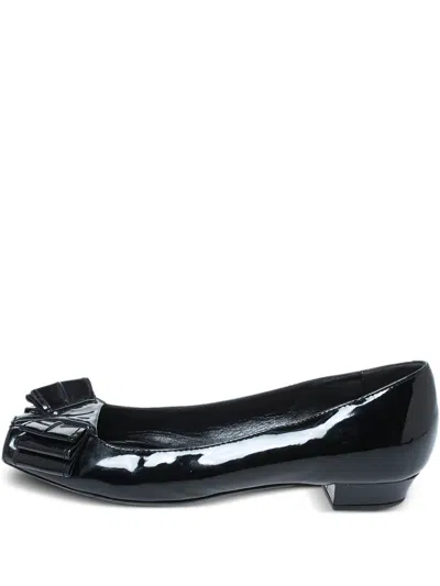 Pre-owned Saint Laurent Peep-toe Ballet Flats
