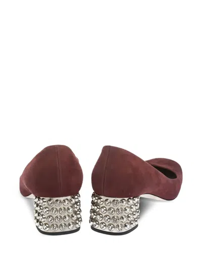Pre-owned Miu Miu 60mm Suede Pumps