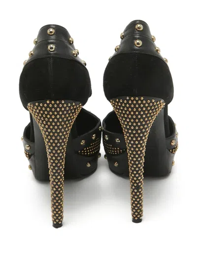 Pre-owned Alexander Mcqueen 150mm Stud-embellished Pumps
