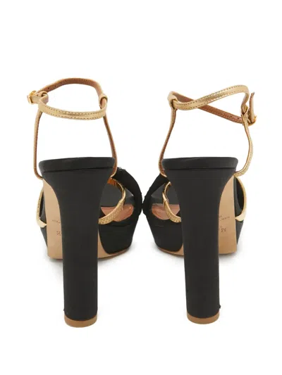 Pre-owned Malone Souliers  135mm Lauren Crystal-embellished Sandals
