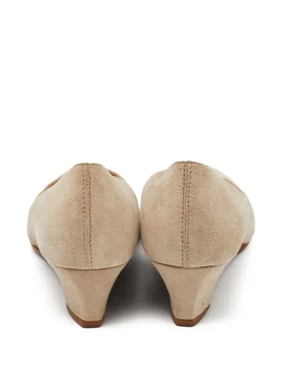 Pre-owned Tod's Vintage  40mm Wedge Suede Pumps