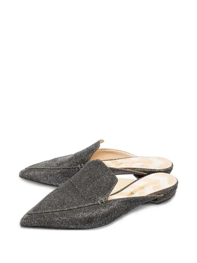 Pre-owned Nicholas Kirkwood  Beya Pointed-toe Mules