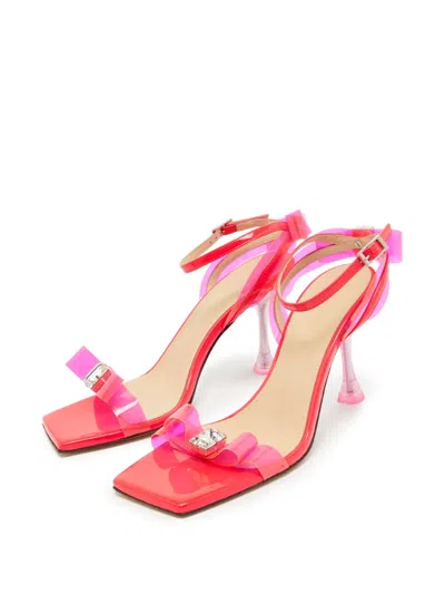 Pre-owned Mach&mach  90mm Transparent-strap Sandals