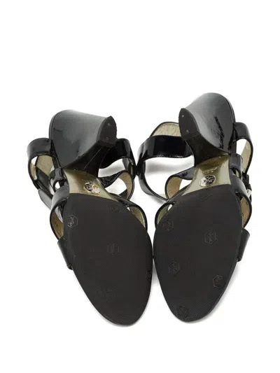 Pre-owned Dolce & Gabbana 110mm Patent Leather Sandals