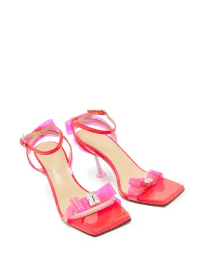 Pre-owned Mach&mach  90mm Transparent-strap Sandals