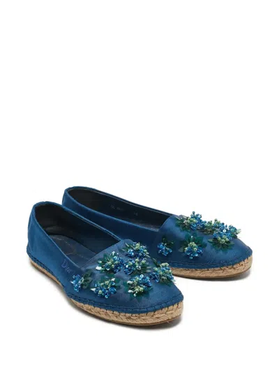 Pre-owned Dior Bead-embellished Espadrilles