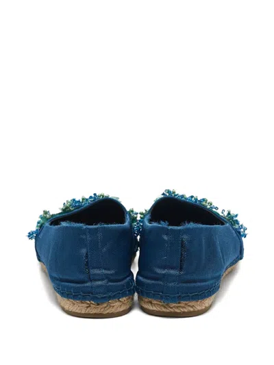 Pre-owned Dior Bead-embellished Espadrilles