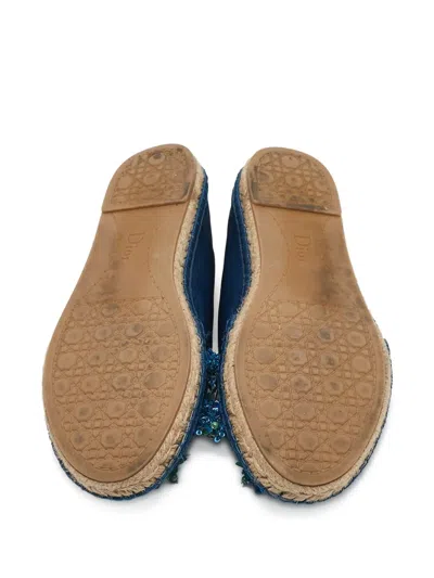 Pre-owned Dior Bead-embellished Espadrilles