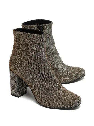 Pre-owned Saint Laurent 90mm Checked Boots