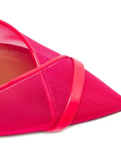 Pre-owned Malone Souliers 70mm Patent Mesh Mules