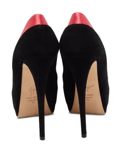 Pre-owned Giuseppe Zanotti Vintage  140m Peep-toe Pumps