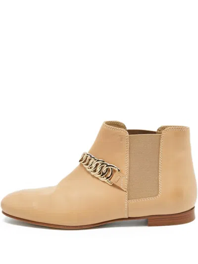 Pre-owned Tod's Vintage Leather Chelsea Boots