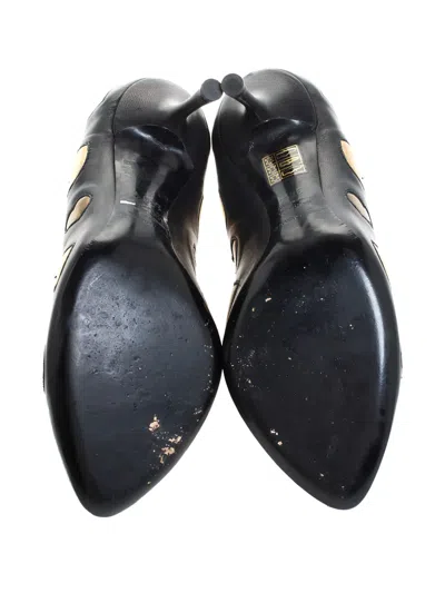 Pre-owned Dolce & Gabbana 95mm Heart-embellished Pumps