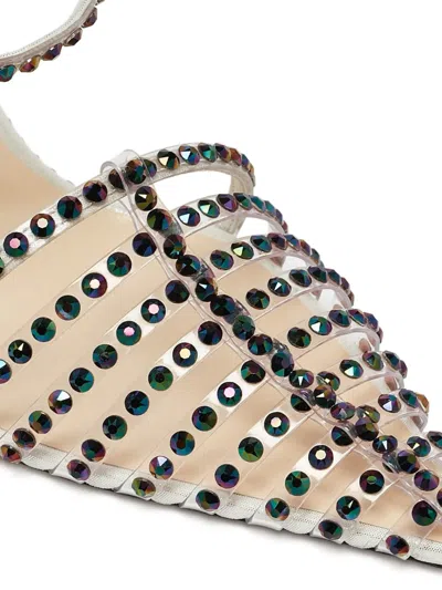 Pre-owned Jimmy Choo 100mm Rhinestone-embellished Pumps