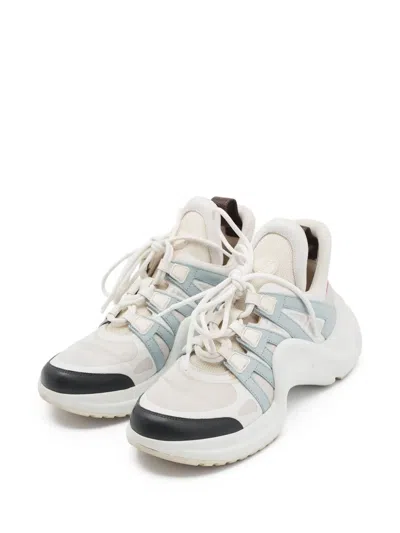Pre-owned Louis Vuitton Lv Archlight Chunky Sole Lace-up Sneakers
