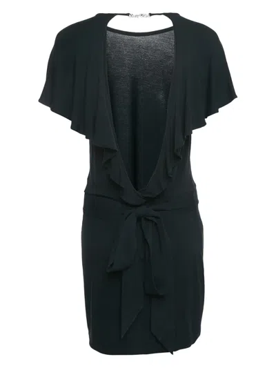 Pre-owned See By Chloé Vintage  Ruffled-sleeve Dress